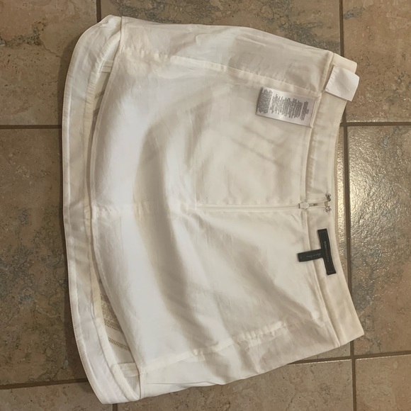 BCBG maxazria mini skirt off white - Picture 5 of 7